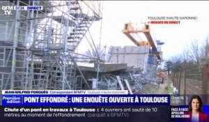 Pont effondré à Toulouse: la rupture d'un vérin à l'origine de l'accident selon les premiers éléments de l'enquête