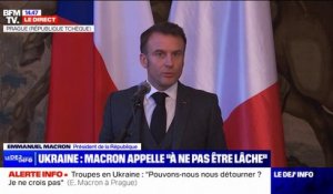 Troupes en Ukraine: "Je suis convaincu que la clarté assumée de ces propos est ce dont l'Europe avait besoin" déclare Emmanuel Macron