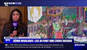 Affiche des JO: "Ce n'est qu'un dessin, ce n'est pas une copie conforme de la réalité", affirme Prisca Thévenot, porte-parole du gouvernement