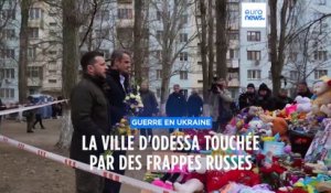 Ukraine : la ville d'Odessa touchée par des frappes russes, 5 personnes tuées selon les autorités