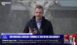 "Le meilleur rappel que c'est une véritable guerre qui se déroule ici": Le Premier ministre grec évoque les frappes russes tombées près de lui alors qu'il visitait Odessa avec Volodymyr Zelensky