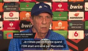 Marseille - Gasset : “Marcelino ? Je n’en parle jamais, je n'étais pas en France”