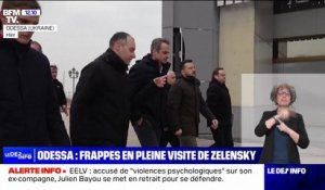 Ukraine: des frappes russes tombées à 150 mètres de Volodymyr Zelensky et du Premier ministre grec lors d'une visite à Odessa
