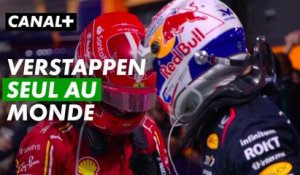 Verstappen déja seul au monde