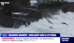 Le littoral français exposé à de très grandes marées jusqu'à mercredi