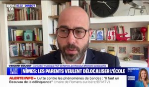 "Il faut les écouter": Vincent Bouget, conseiller municipal de Nîmes, réagit à la volonté de certains parents de délocaliser une école en raison du trafic de drogue