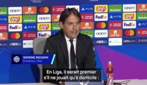 Inter - Inzaghi : “L'Atlético se transforme à domicile”