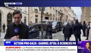 Mobilisation pro-palestinienne à Sciences-Po: Gabriel Attal a signalé les faits discriminatoires présumés au procureur