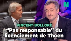 Vincent Bolloré assure qu’il n’a « rien à voir » avec le licenciement de Sébastien Thoen
