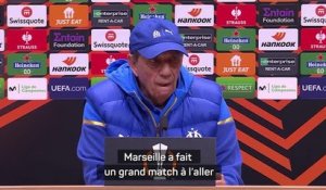 Marseille - Gasset : "Villarreal n'a pas le droit à l'erreur"
