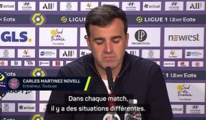 Toulouse - Martinez Novell : "Un match très tactique"