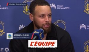 Curry sur la fin de match : «Je n'ai jamais vu ça en 15 ans» - Basket - NBA - Warriors-Lakers