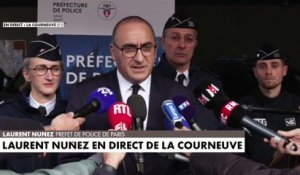 Attaque du commissariat de La Courneuve : «La force doit rester à la loi», rappelle Laurent Nuñez