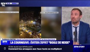 Commissariat attaqué à La Courneuve: "Des jeunes des quartiers populaires sont aujourd'hui ciblés sur des refus d'obtempérer", réagit Thomas Portes (LFI)