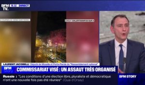 Commissariat attaqué à La Courneuve: Laurent Jacobelli (RN) dénonce "la France inflammable" qui "explose au moindre incident"
