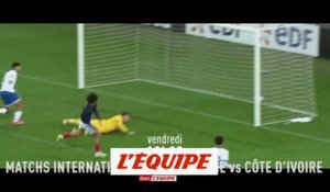 France - Côte D'Ivoire - Football - Match amical U23