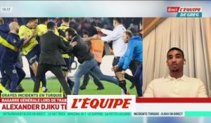 Djiku, après les incidents lors de Trabzonspor-Fenerbahçe : «Il faut que ça cesse» - Foot - TUR