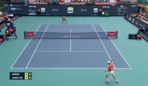 Miami - Le comeback de Murray face à un Berrettini en souffrance