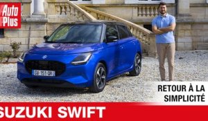 SUZUKI SWIFT (2024) : retour à la simplicité - Essai