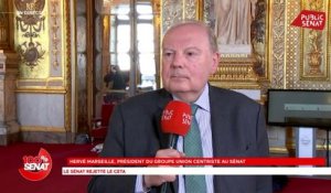 Rejet du CETA au Sénat : Hervé Marseille dénonce une "instrumentalisation"