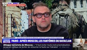 Attentat à Moscou: "Je suis remonté d'un cran" témoigne Bruno Poncet, survivant de l'attentat du Bataclan