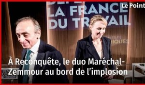 À Reconquête, le duo Maréchal-Zemmour au bord de l’implosion