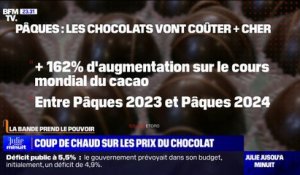 LA BANDE PREND LE POUVOIR - Coup de chaud sur les prix du chocolat