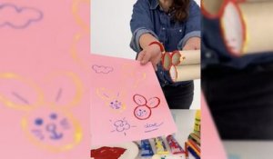 DIY - Comment fabriquer des tampons lapin pour les enfants
