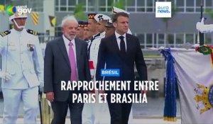 Brésil : Emmanuel Macron en visite dans le pays pour relancer le partenariat