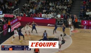 Le résumé de Asvel - Monaco - Basket - Euroligue (H)