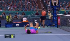 Miami - Dimitrov intraitable face à Alcaraz