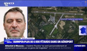 Rave party à l'aéroport de Quimper: environ 6.000 fêtards sur place, affirme le préfet du Finistère