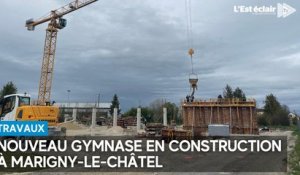 La construction d'un nouveau gymnase est lancée à Marigny-le-Châtel