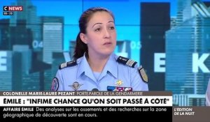 Emile - Regardez la porte-parole de la Gendarmerie Nationale qui évoque, sur CNews, les différentes hypothèses après la découverte du crâne