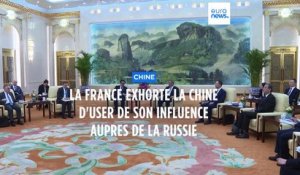 Ukraine : la France attend de la Chine "qu'elle passe des messages très clairs à la Russie"