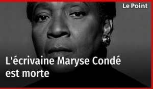 L'écrivaine Maryse Condé est morte