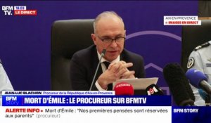 Mort d'Émile: la zone dans laquelle le crâne du petit garçon a été retrouvé "a été arpentée" lors des recherches qui ont fait suite à sa disparition, indique le procureur de la République d'Aix-en-Provence