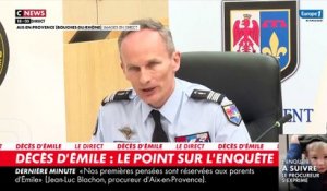 Disparition d'Emile : Le procureur d’Aix-en-Provence a tenu un point presse le 2 avril 2024