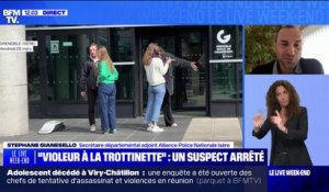 "Violeur à la trottinette": "L'expertise ADN a permis de confondre [le suspect] sur au moins un viol", selon Stéphane Gianesello (Alliance Police Nationale Isère)