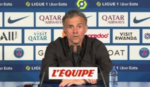 Enrique : « Content de l'attitude de mes joueurs » - Foot - L1 - PSG