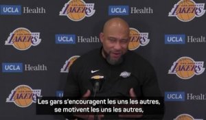 Lakers - Ham : "Nous aimons ce que nous sommes en train de construire"