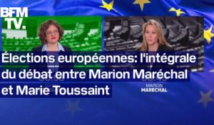 Élections européenne: l'intégrale du débat entre Marion Maréchal et Marie Toussaint