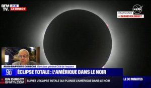 Éclipse totale en Amérique du Nord: "C'est extrêmement émouvant", pour Jean-Baptiste Desbois (directeur général de la Cité de l'espace)