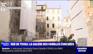 Marseille: un an après les immeubles effondrés dans la rue de Tivoli, le quotidien difficile des familles évacuées