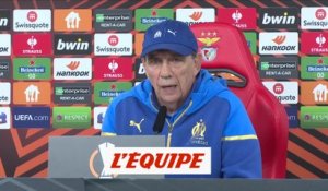 Gasset : «Beaucoup d'espoir pour le match retour» - Foot - C3 - OM
