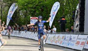 Cyclisme - Classic Grand Besançon 2024 - Lenny Martinez en costaud, David Gaudu sur le podium : "Je sais que j'ai passé en cap"