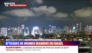 Attaque de drones iraniens sur Israël: "Israël va se défendre" et n'exclut pas "une défense active", selon l'ambassadrice Alona Fisher Kamm