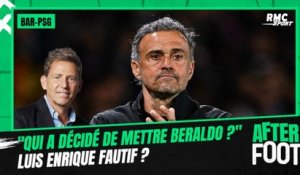 Barça-PSG : "Qui a décidé de mettre Beraldo ?", les erreurs de Luis Enrique ne passent toujours pas