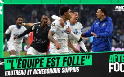 OM (4 tab 2) 1-0 Benfica : "L'équipe qui a terminé est folle" sourient Gautreau et Acherchour