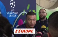 Mbappé : « On va tout faire pour aller à Wembley » - Foot - C1 - PSG